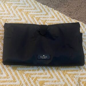 Kate Spade Black Diaper Change Pad